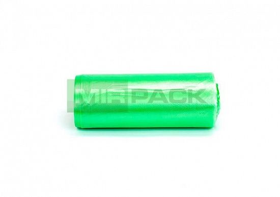 Мешки для мусора 6 литров, 100 шт, ПСД, зеленые, 18 мкм - Вид 1